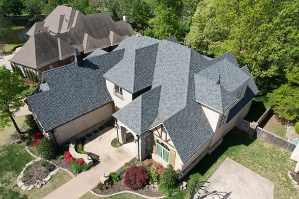 Residential roofing installation